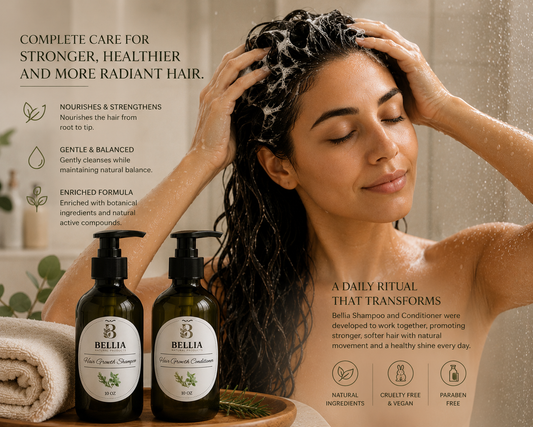 Hair Growth Conditioner – Natural Hair Care & Nourishing Treatment (10 oz)
