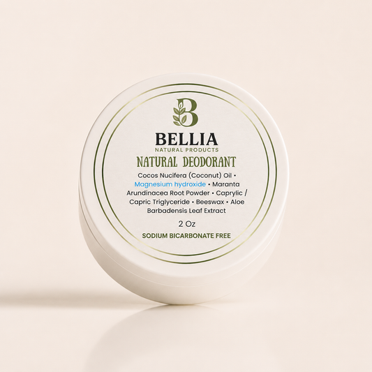 Natural Deodorant – Sodium Bicarbonate FREE