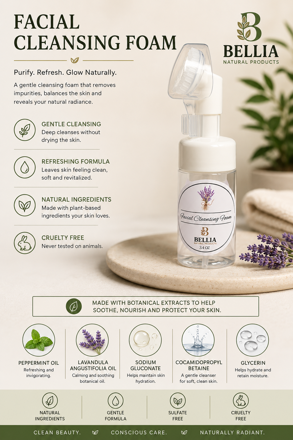 Facial Cleansing Foam