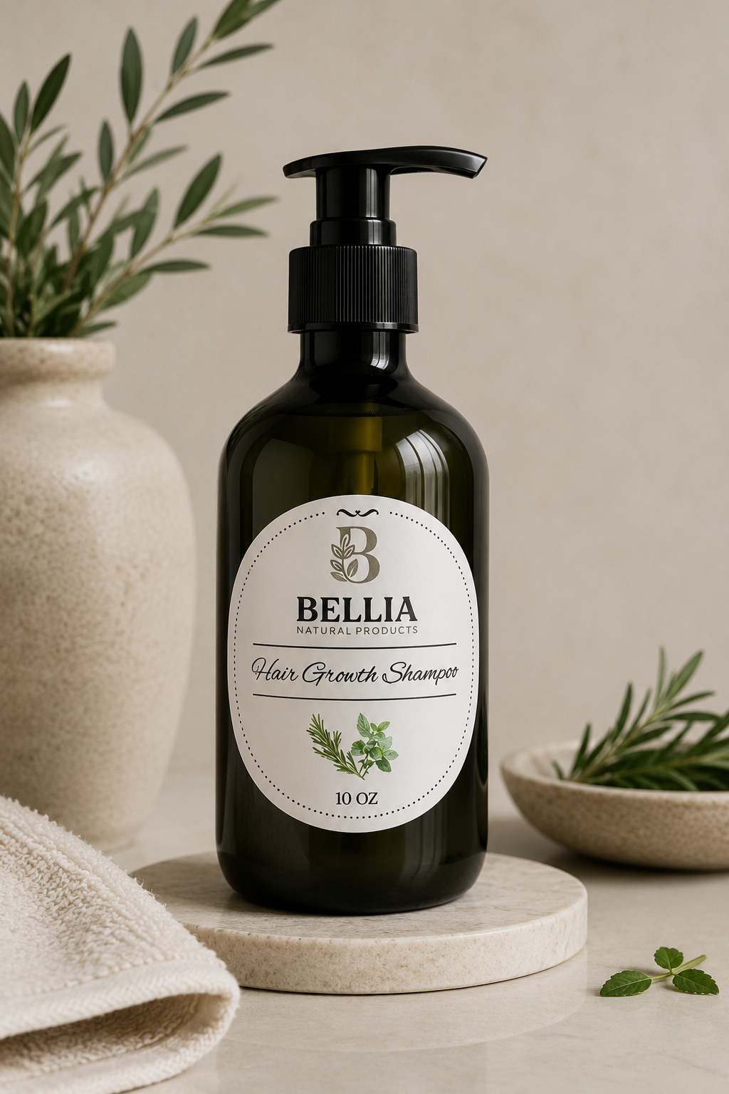 Hair Growth Shampoo – Natural Botanical Care for Stronger, Healthier Hair